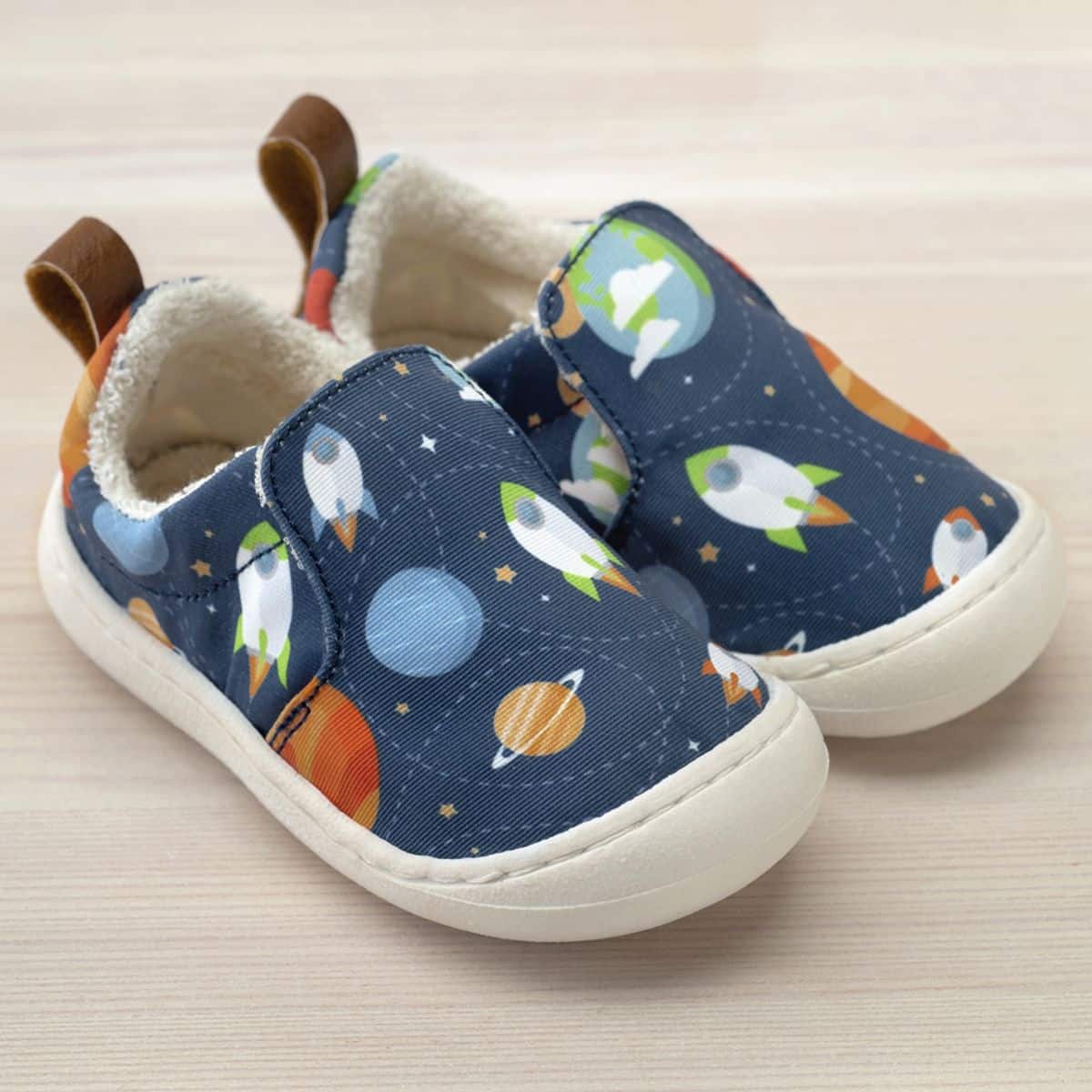 Seaqual | POLOLO Yarn 20-27 Planeten Kinder-Sneaker – ökologische Kinderschuhe Chico